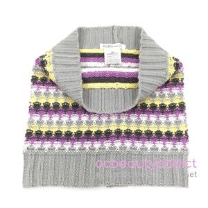 BCBGeneration Crochet Cowl Neck Infinity Scarf